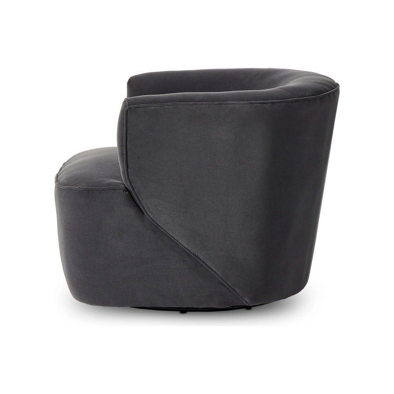 Mila Swivel Chair - Henry Charcoal | shipping 8/17/2025
