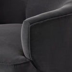Mila Swivel Chair - Henry Charcoal | shipping 8/17/2025