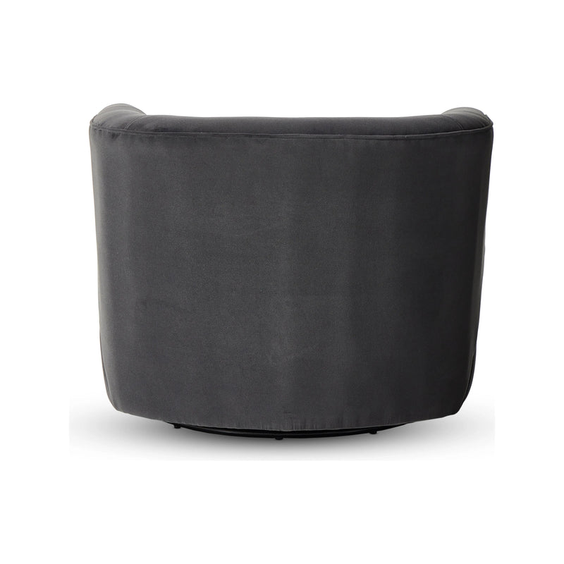 Mila Swivel Chair - Henry Charcoal | shipping 8/17/2025