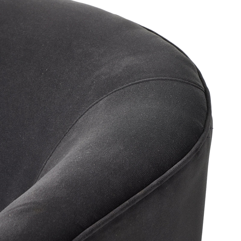 Mila Swivel Chair - Henry Charcoal | shipping 8/17/2025