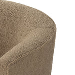 Mila Swivel Chair - Sheepskin Camel | ready to ship!