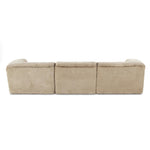 Miles Boden Pewter 3Pc Sectional Sofa | shipping 11/05/2025