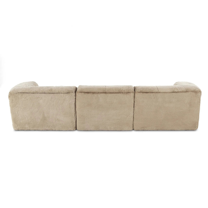 Miles Boden Pewter 3Pc Sectional Sofa | shipping 11/05/2025