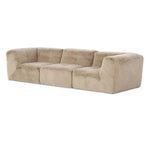 Miles Boden Pewter 3Pc Sectional Sofa | shipping 11/05/2025