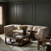 Miles Boden Pewter 3Pc Sectional Sofa | shipping 11/05/2025
