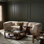 Miles Boden Pewter 3Pc Sectional Sofa | shipping 11/05/2025