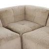 Miles Boden Pewter 5Pc Sectional | shipping 11/05/2025