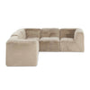 Miles Boden Pewter 5Pc Sectional | shipping 11/05/2025