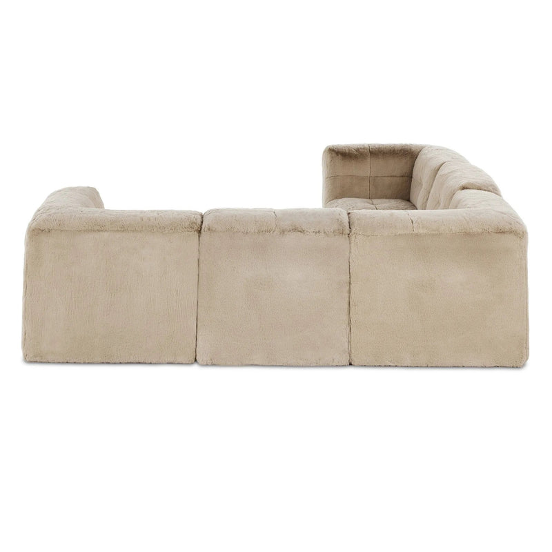 Miles Boden Pewter 5Pc Sectional | shipping 11/05/2025