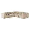 Miles Boden Pewter 5Pc Sectional | shipping 11/05/2025