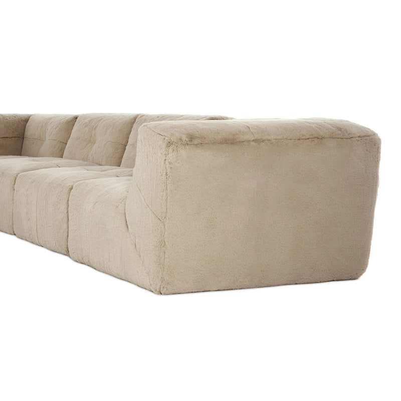 Miles Boden Pewter 6Pc Sectional | shipping 11/05/2025