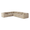 Miles Boden Pewter 6Pc Sectional | shipping 11/05/2025