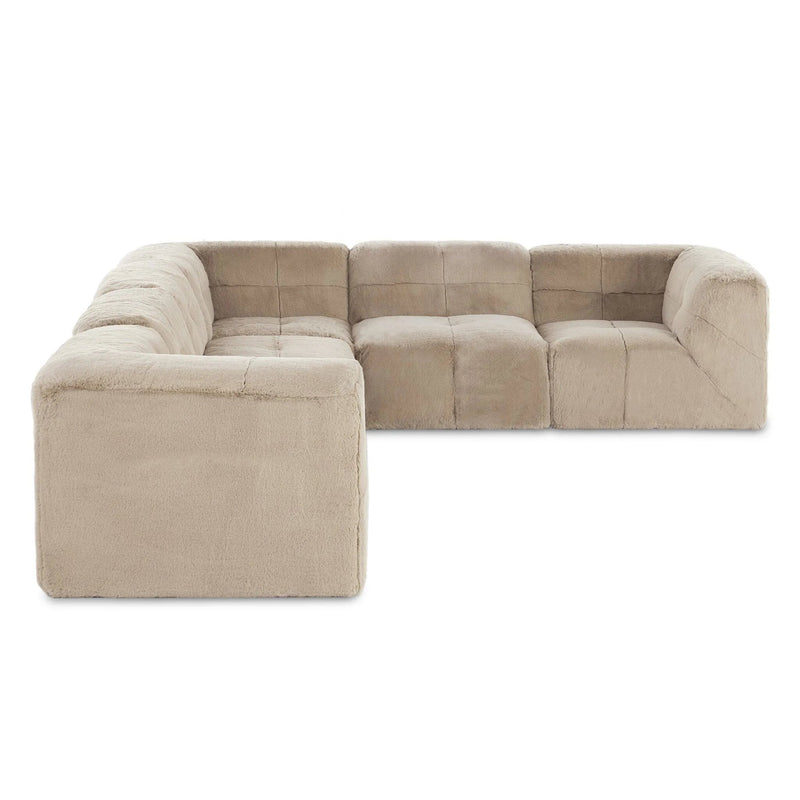 Miles Boden Pewter 6Pc Sectional | shipping 11/05/2025