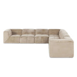 Miles Boden Pewter 7Pc Sectional | shipping 11/05/2025