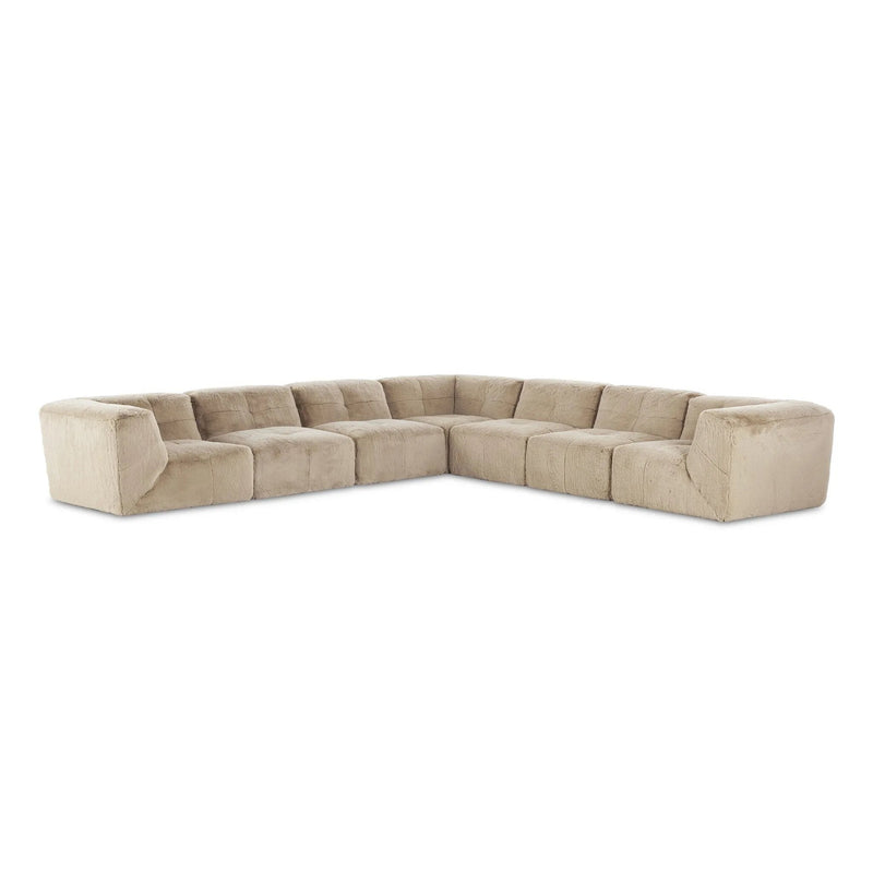Miles Boden Pewter 7Pc Sectional | shipping 11/05/2025