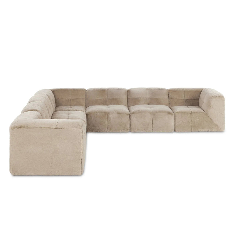 Miles Boden Pewter 7Pc Sectional | shipping 11/05/2025