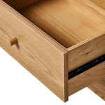 Millbrook Natural Light Oak Media Console | ready to ship!