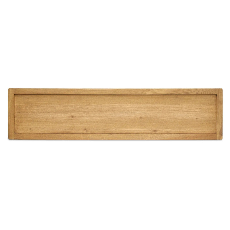 Millbrook Natural Light Oak Media Console | ready to ship!