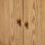 Millbrook Natural Light Oak Media Console | ready to ship!