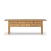 Millbrook Natural Light Oak Veneer Console Table | ready to ship!