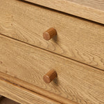Millbrook Natural Light Oak Veneer Nightstand | ready to ship!