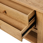 Millbrook Natural Light Oak Veneer Nightstand | ready to ship!