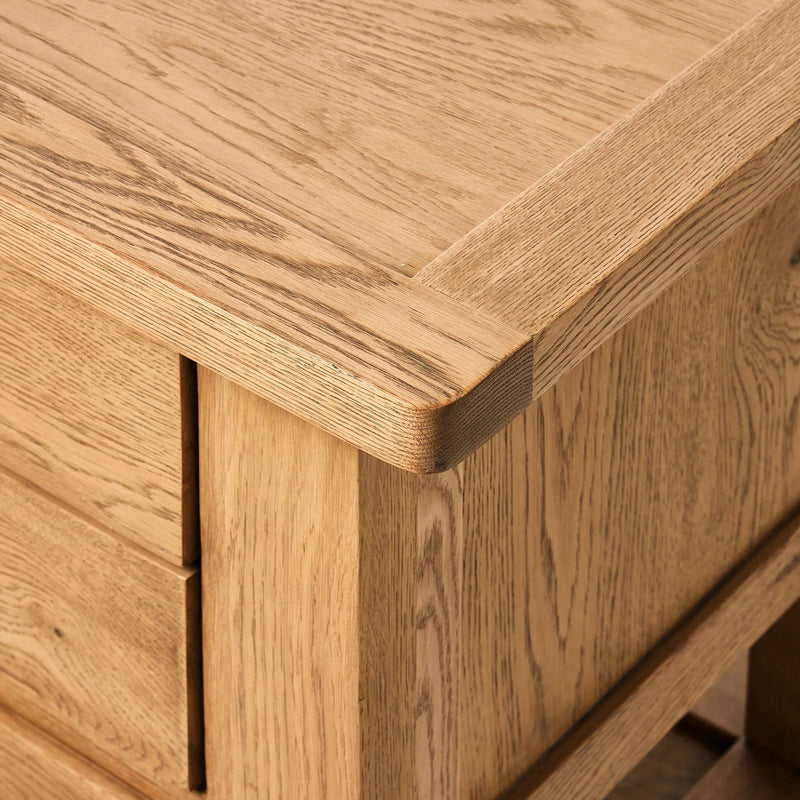 Millbrook Natural Light Oak Veneer Nightstand | ready to ship!