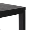 Millie Drifted Matte Black Veneer Dining Table | ready to ship!
