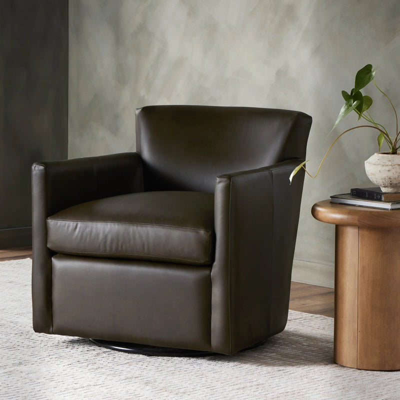 Miriam Heirloom Cigar Swivel Chair | ready to ship!