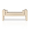 Mitchell Thames Cream Accent Bench | ready to ship!
