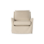 Monette Natural Slipcover Swivel Chair | ready to ship!