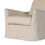 Monette Natural Slipcover Swivel Chair | ready to ship!