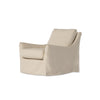 Monette Natural Slipcover Swivel Chair | ready to ship!
