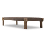 Moxie Stained Toasted Brown Outdoor Coffee Table | ready to ship!