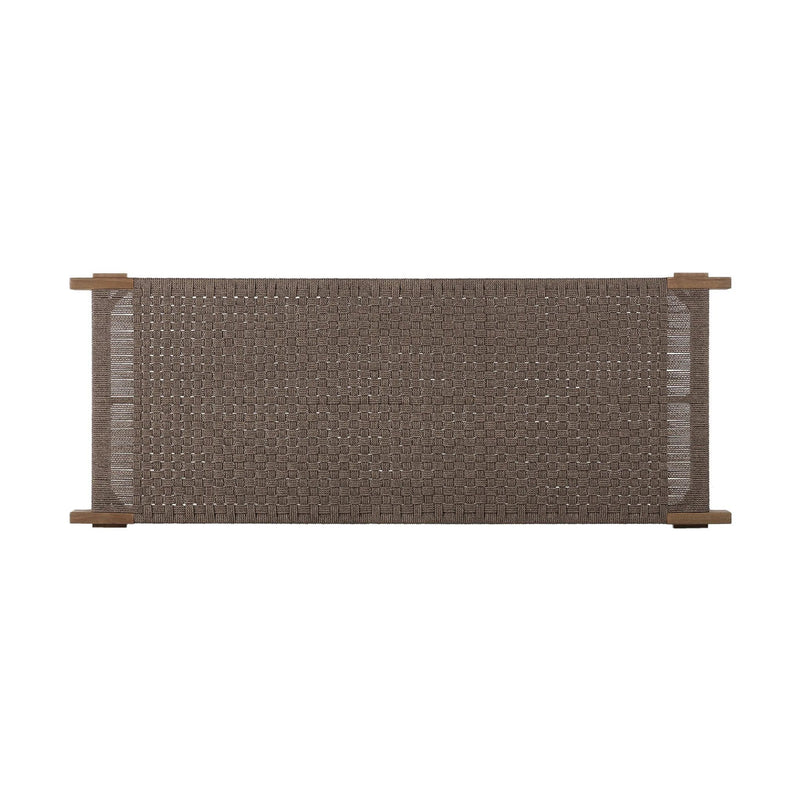 Moxie Stained Toasted Brown Outdoor Coffee Table | ready to ship!