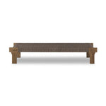 Moxie Stained Toasted Brown Outdoor Coffee Table | ready to ship!