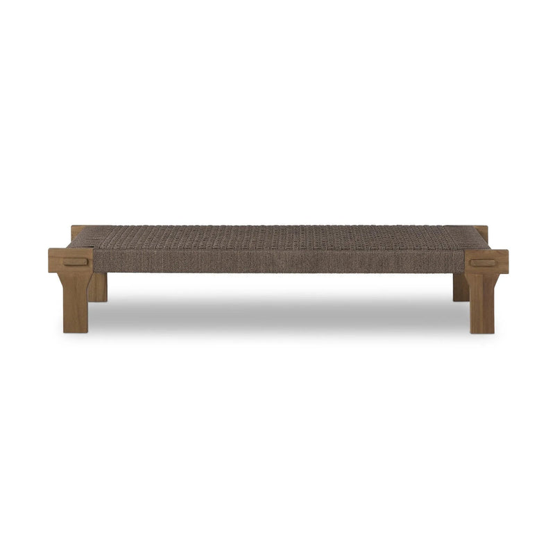 Moxie Stained Toasted Brown Outdoor Coffee Table | ready to ship!