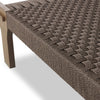 Moxie Stained Toasted Brown Outdoor Coffee Table | ready to ship!