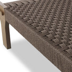 Moxie Stained Toasted Brown Outdoor Coffee Table | ready to ship!