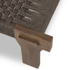 Moxie Stained Toasted Brown Outdoor Coffee Table | ready to ship!