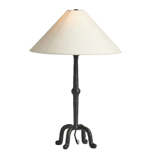 Neville Matte Black Cast Aluminum Table Lamp | shipping 7/7/2025