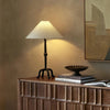 Neville Matte Black Cast Aluminum Table Lamp | shipping 7/7/2025