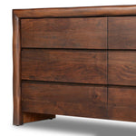 Nigel Rustic Brown Acacia 6 Drawer Dresser | shipping 6/23/2025