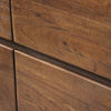 Nigel Rustic Brown Acacia 6 Drawer Dresser | shipping 6/23/2025