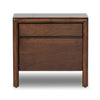 Nigel Rustic Brown Acacia Nightstand | ready to ship!