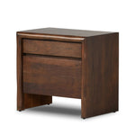 Nigel Rustic Brown Acacia Nightstand | ready to ship!