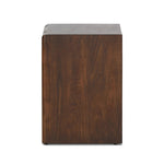 Nigel Rustic Brown Acacia Nightstand | ready to ship!