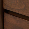 Nigel Rustic Brown Acacia Nightstand | ready to ship!