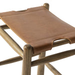 Nino Dakota Tobacco Backless Stool | ready to ship!