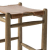 Nino Dakota Tobacco Backless Stool | ready to ship!